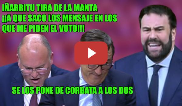 Embedded thumbnail for SE los PONE de CORBATA al PP con la PILLADA🔥¡Iñarritu REVELA q el PP le PIDE el VOTO a Bildu!🔥