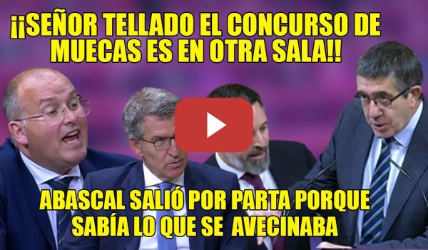 Embedded thumbnail for Patxi López SE CORONA DEMOLIENDO a Tellado,Feijóo y Abascal q SALE X PATAS🔥¡POLÍTICA INFANTIL y ODIO