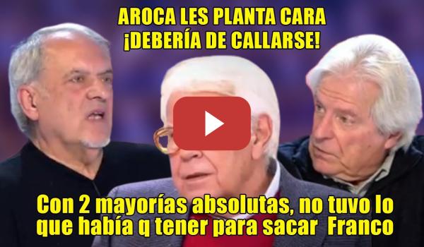 Embedded thumbnail for ZAMBOMBAZO de Aroca a Felipe González y Nart👏¡NO dimitió x los G-A-L no x ROLDÁN y no sacó a Franco!