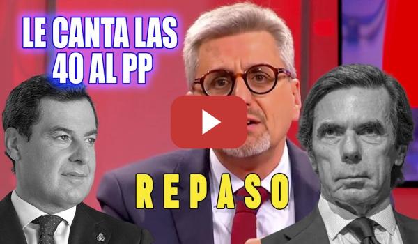 Embedded thumbnail for TOMA E-T-A❗Magnífico REPASO❗ Dip. Andaluz le SACA las VERGÜENZAS al PP recordando el apsado de Aznar