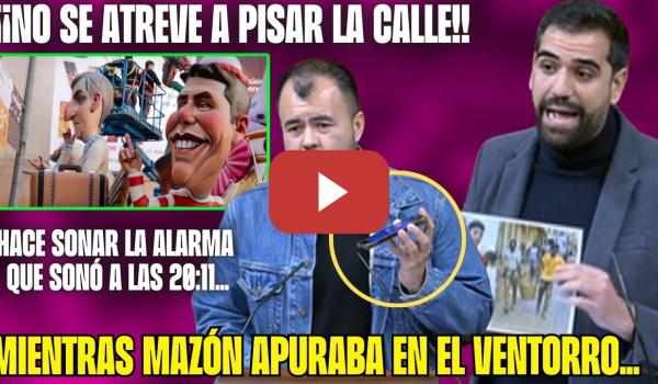 Embedded thumbnail for ¡MAZÓN DIMISIÓN, PP CULPABLE! 👏DIPUTADOS ACRIBILLAN a VOX por SALVAR a MAZÓN!!