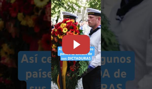 Embedded thumbnail for 👀 Así celebran otros países la CAÍDA de sus #DICTADURAS #españa #explainer #franco #shorts