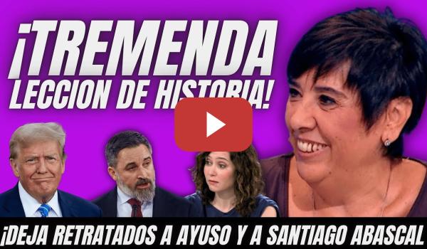 Embedded thumbnail for Nieves Concostrina RETRATA a Ayuso y Abascal con esta LECCIÓN sobre Trump y el NAZISMO en USA