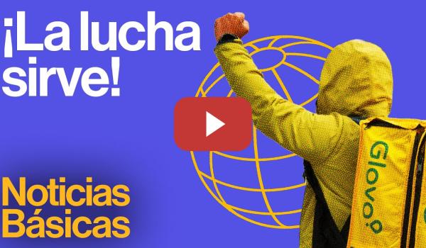 Embedded thumbnail for Los repartidores de Glovo dejarán de ser falsos autónomos tras años de lucha | NOTICIAS BÁSICAS