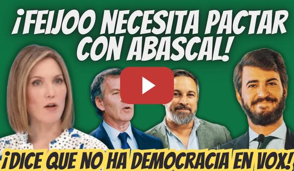 Embedded thumbnail for Silvia Intxaurrondo RETRATA a Feijóo - Se MOFA de la DEMOCRACIA en VOX y de García Gallardo