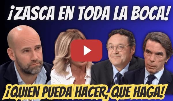 Embedded thumbnail for La RESPUESTA VIRAL de Gonzalo Miró a Aznar y a Susana Griso - ¿Quién PUEDA HACER que HAGA?