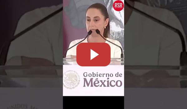 Embedded thumbnail for La presidenta de México sin miedo a Trump