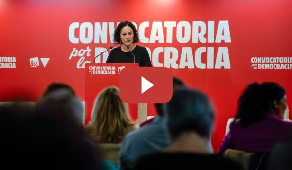 Embedded thumbnail for Presentación de la Convocatoria por la Democracia