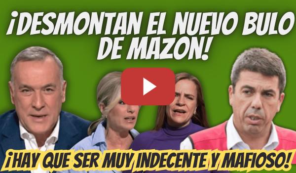 Embedded thumbnail for ¡MAZÓN INDECENTE! - DESMONTAN su ÚLTIMO BULO sobre la DANA - ¡HAY que SER MEZQUINO!