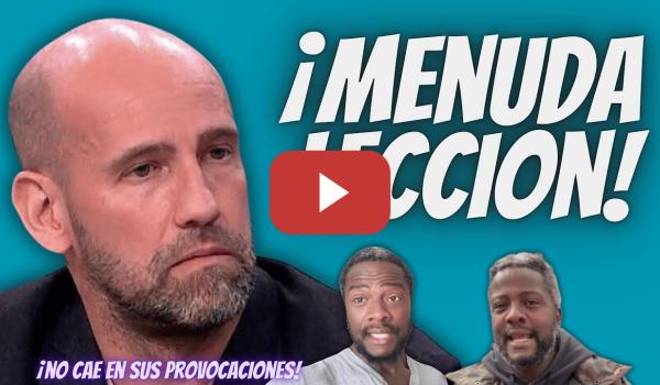 Embedded thumbnail for Gonzalo Miró “SE MERIENDA” a Bertrand Ndongo en la CALLE - No CAE en su PROVOCACIONES