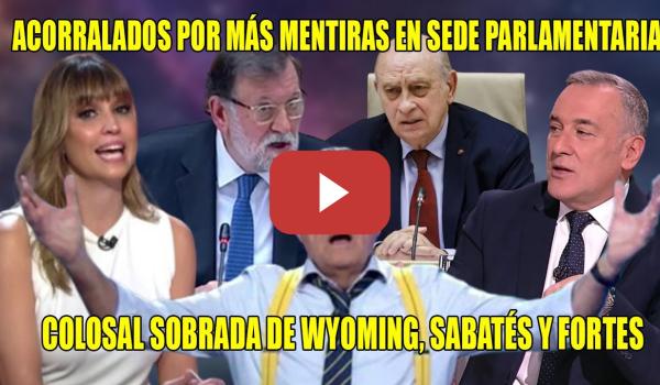 Embedded thumbnail for ATENCIÓN a Wyoming y FORTES DESTAPANDO las MENTIRAS de Rajoy y Fernández Díaz🔥¡MENUDO CACHONDEO!