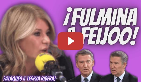 Embedded thumbnail for Esther Palomera “ARREMETE” contra  Feijóo por sus ATAQUES al GOBIERNO y el BOIKOT a Teresa Ribera