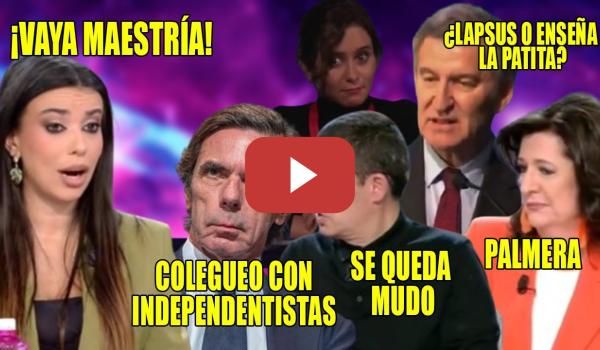 Embedded thumbnail for ¡VAYA MAESTRÍA!👏Se CARGA a MEDIA DERECHA y DISPERSA la CORTINA de HUMO!👏Naranjo MUDO y Aznar TOCADO!