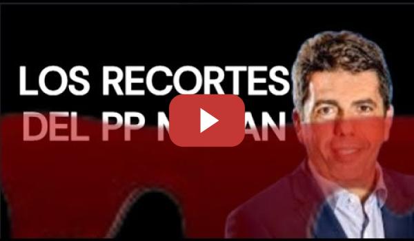 Embedded thumbnail for Los Recortes del PP MATAN y los de Mazón más