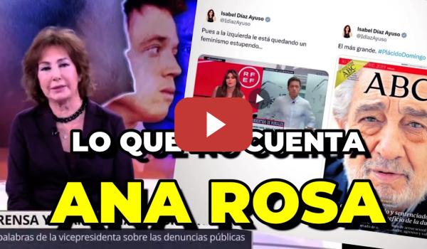 Embedded thumbnail for Ana Rosa Quintana sobre el &#039;Caso Errejón&#039;, el &#039;Caso Nevenka&#039; e Isabel Díaz Ayuso