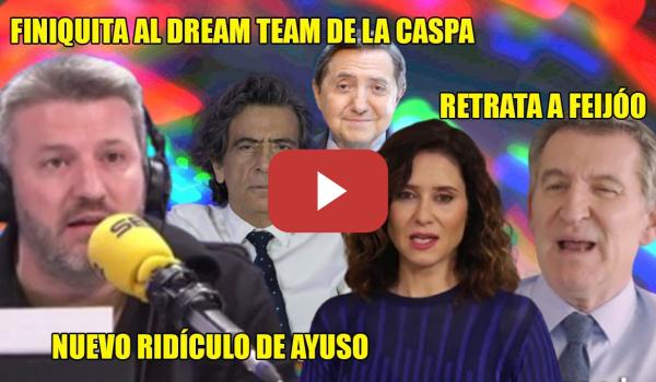 Embedded thumbnail for CASTAÑAZO a Feijóo y el DREAM TEAM de la CASPA de Aimar Bretos👏 Otro MISERABLE RIDÍCULO de Ayuso🤦‍♂️