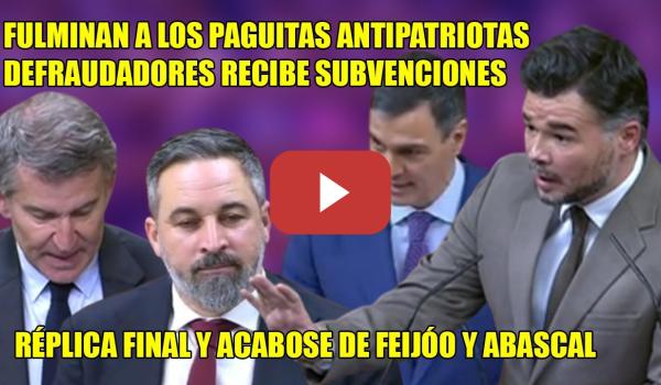 Embedded thumbnail for ¡ABASCAL ESCOCIDO! DOBLETE contra los TRAIDORES🔥Mazón comiendo mientras los HELICÓPTEROS RESCATABAN