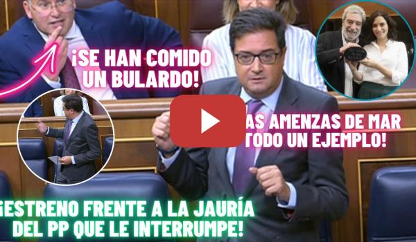 Embedded thumbnail for 🔥Óscar López se estrena MACHACANDO a El PP de los BULOS por el PLAN de REGENERACIÓN!