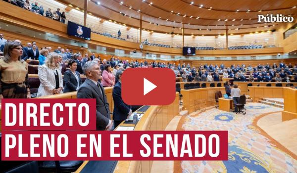 Embedded thumbnail for Así ha sido el pleno en el Senado