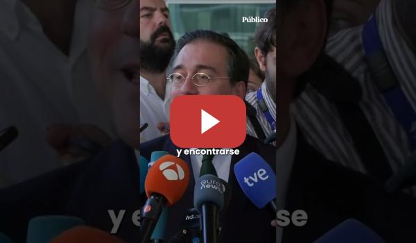 Embedded thumbnail for Albares arremete contra Feijóo por apoyar a Pons en sus desprecios hacia España